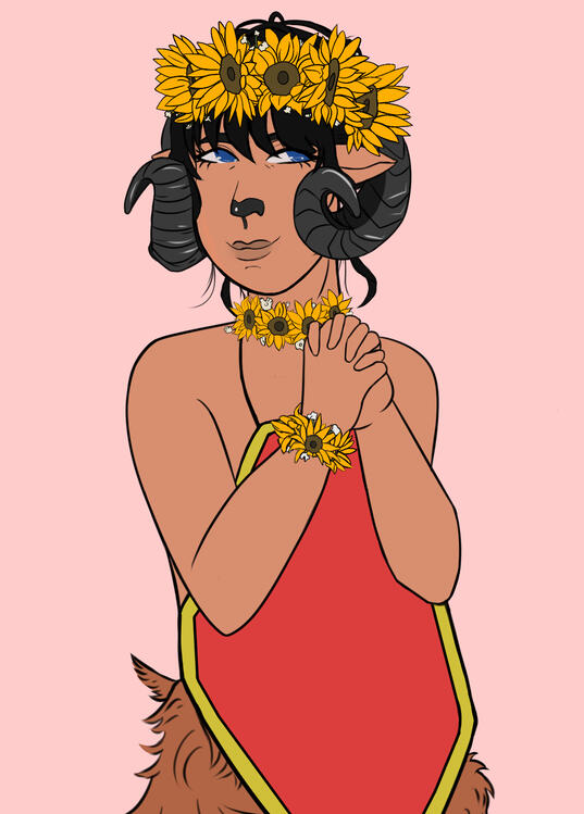 Coloured Half-body: $65