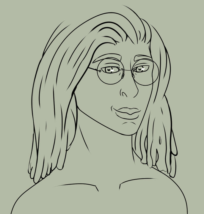 Lineart Bust: $40